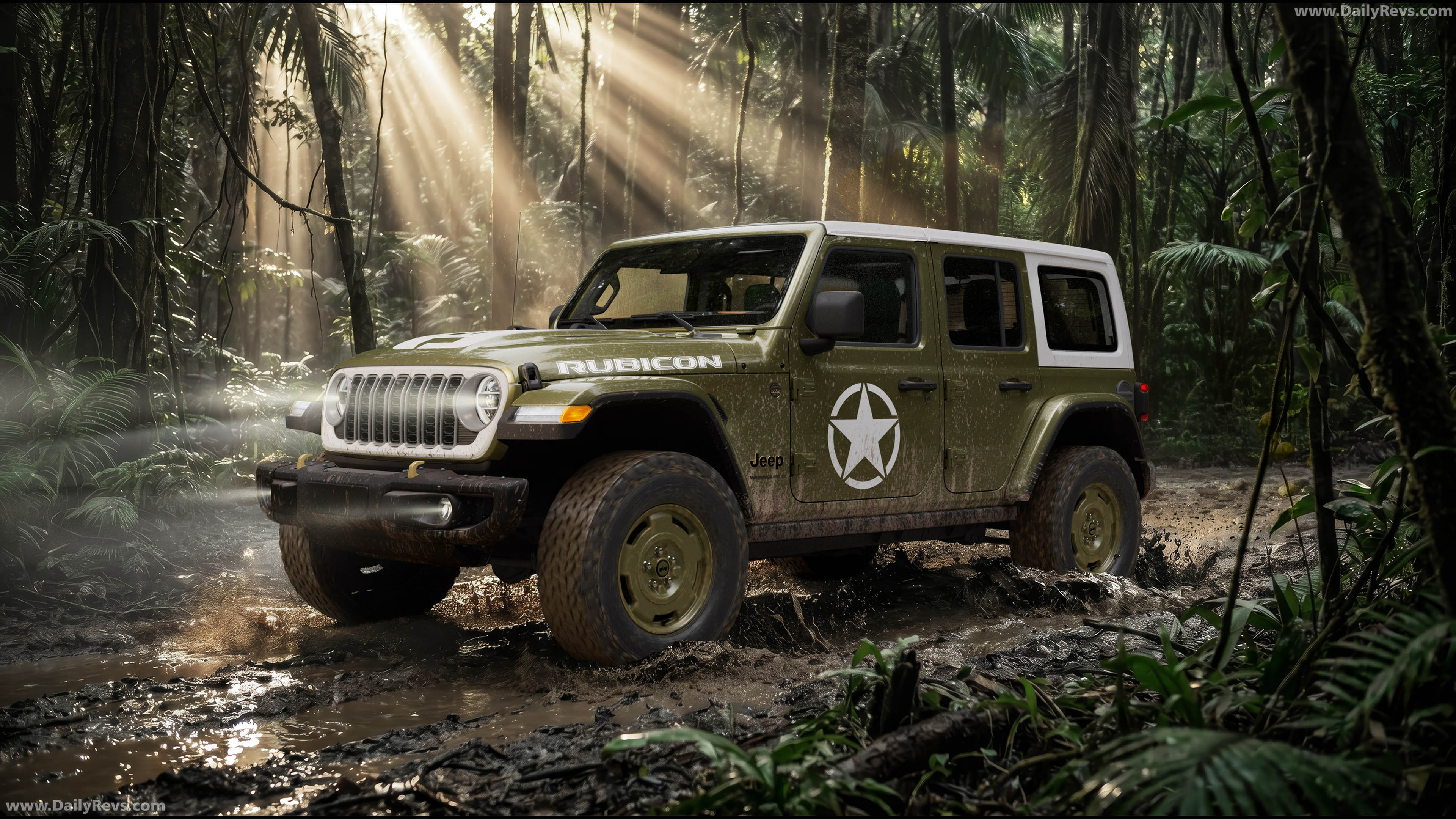 2027 Jeep Wrangler Sarge Front View
