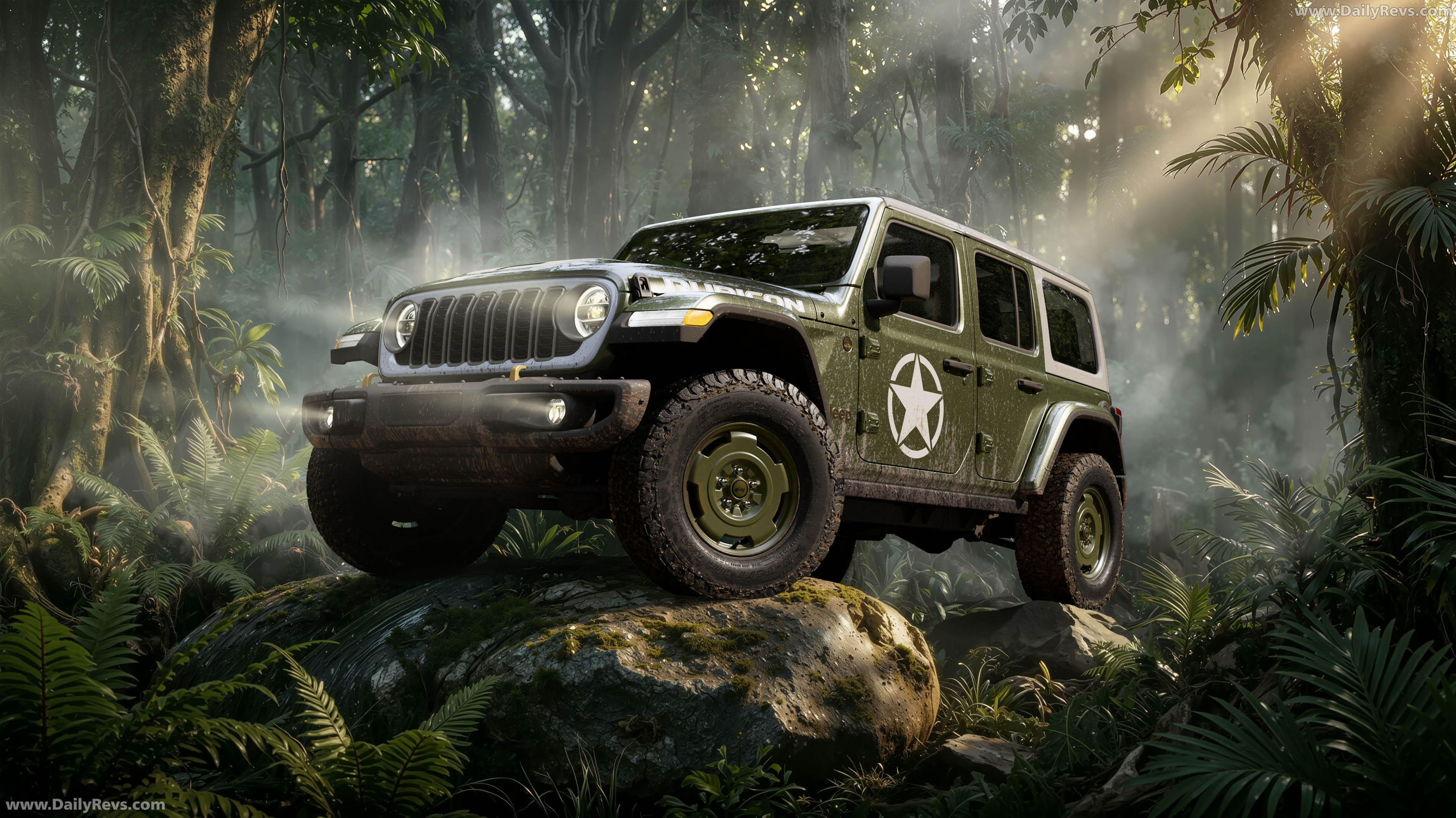 2027 Jeep Wrangler Sarge Front View