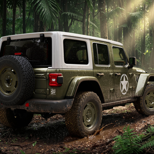 2027 Jeep Wrangler Sarge Rear View