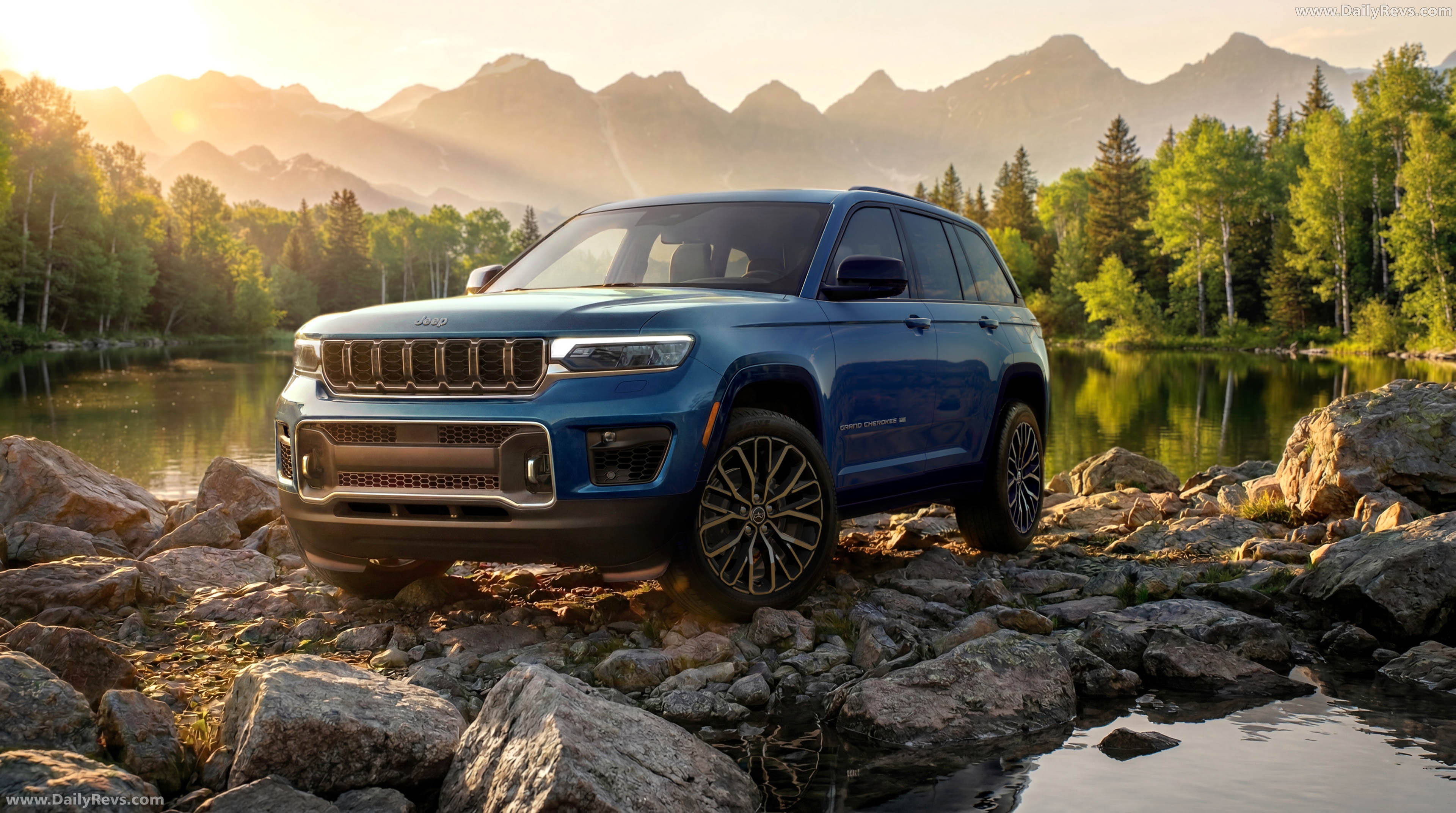 2027 Jeep Grand Cherokee Overland Front View