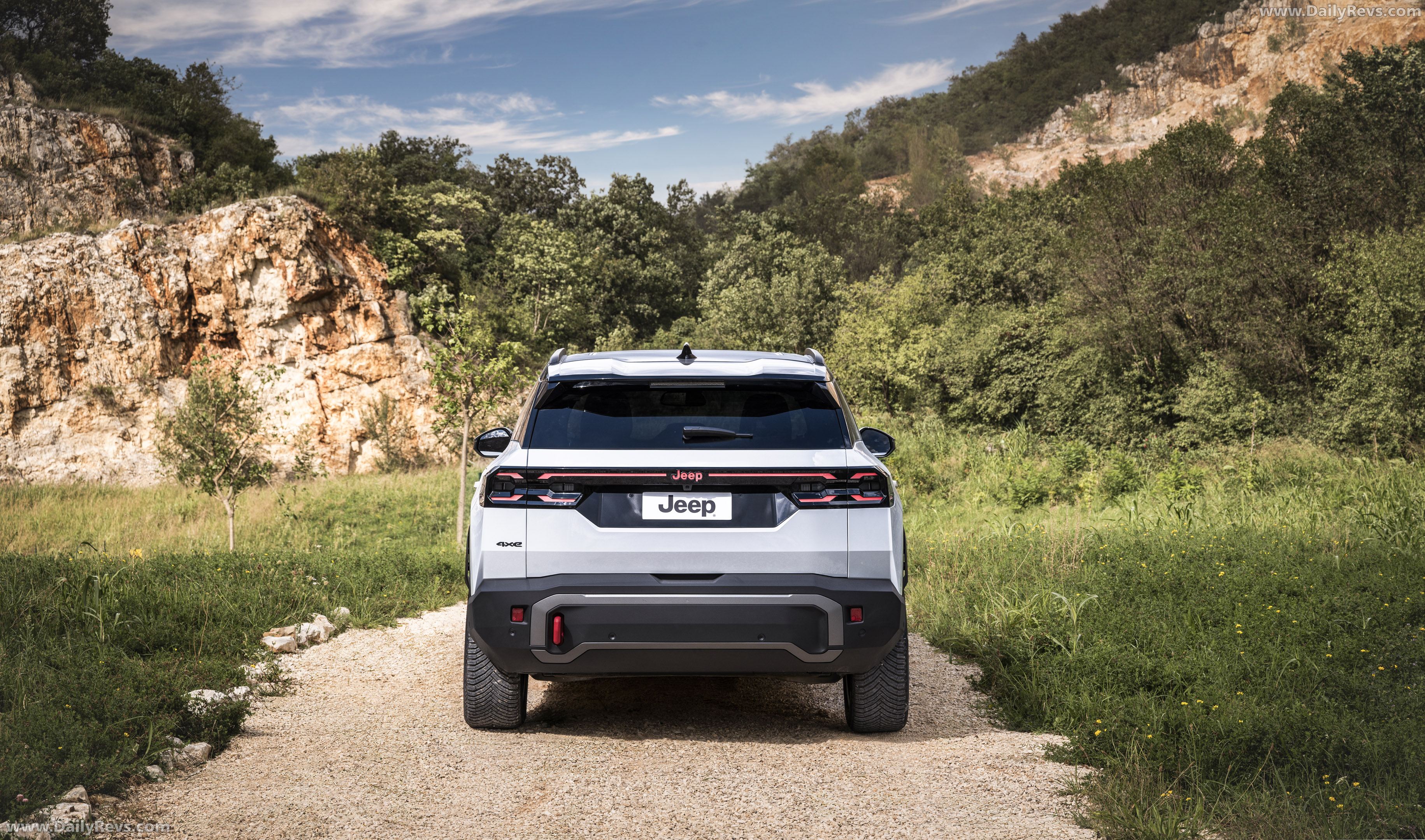 2026 Jeep Compass EV 4xe Rear View