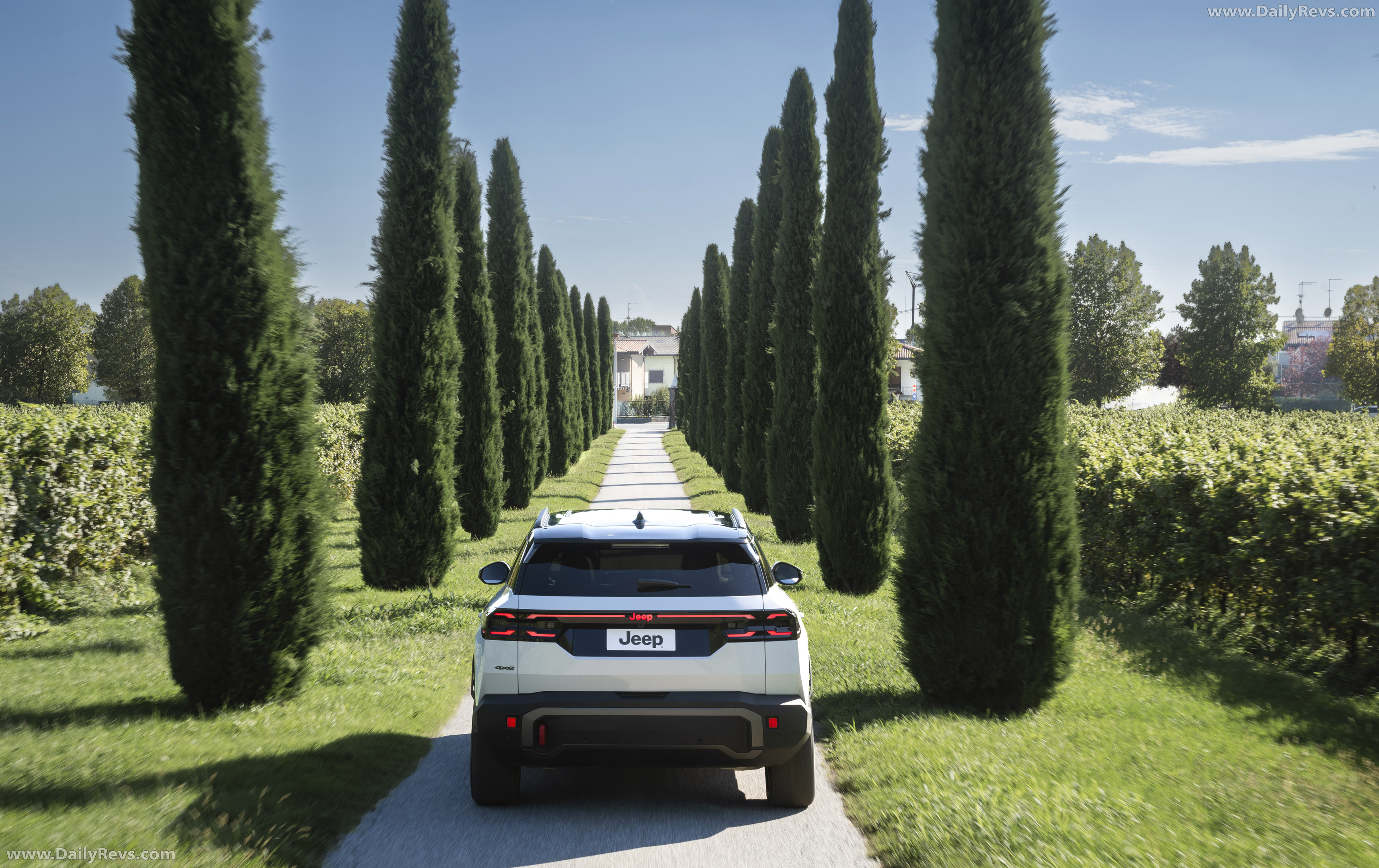 2026 Jeep Compass EV 4xe Rear View
