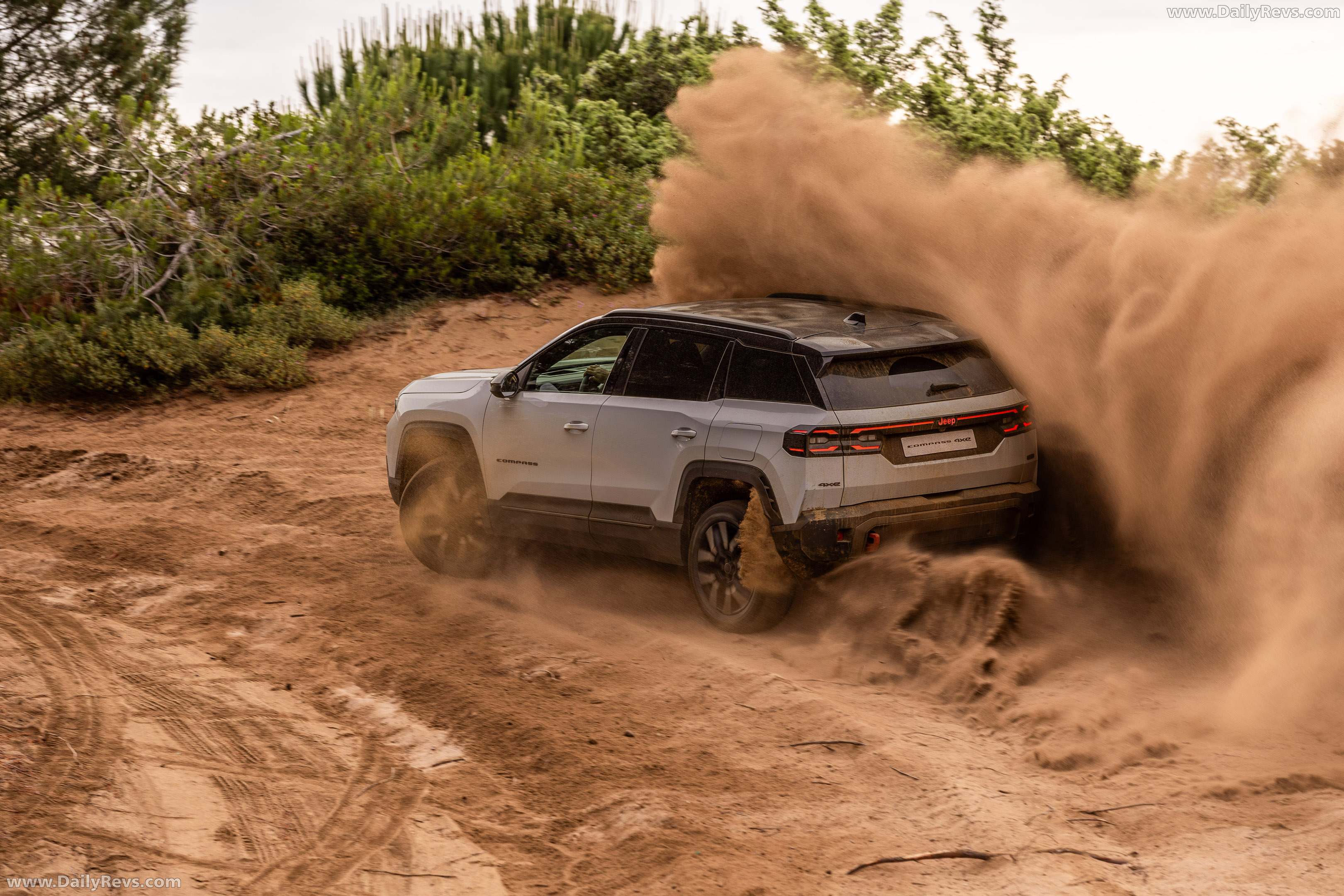 2026 Jeep Compass EV 4xe Rear View
