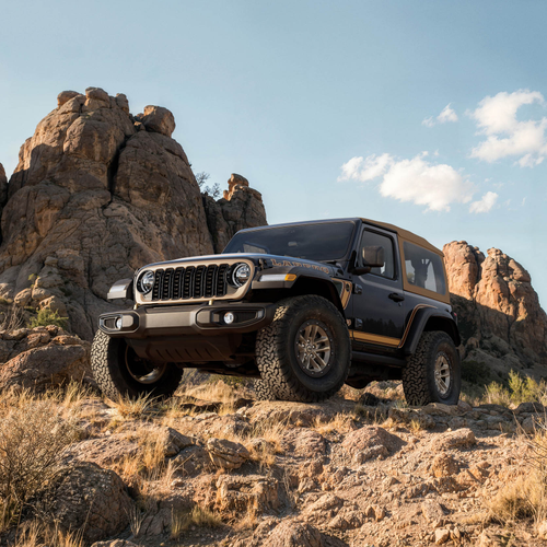 2027 Jeep Wrangler Laredo Front View