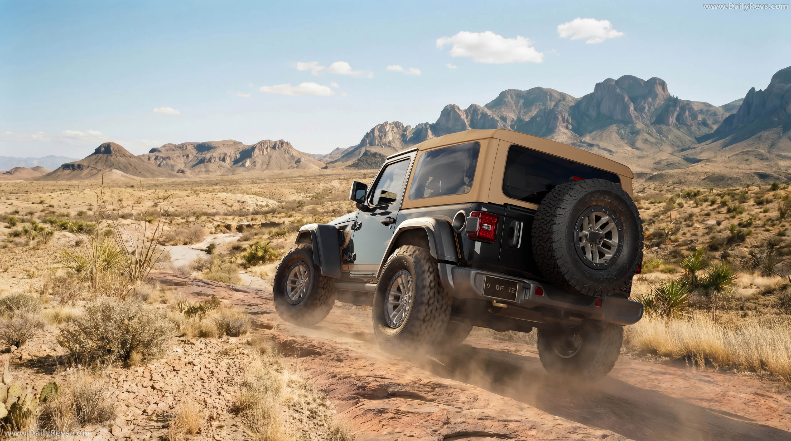 2027 Jeep Wrangler Laredo Rear View
