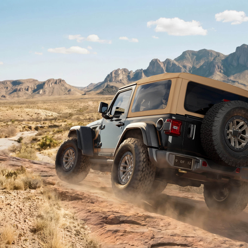 2027 Jeep Wrangler Laredo Rear View
