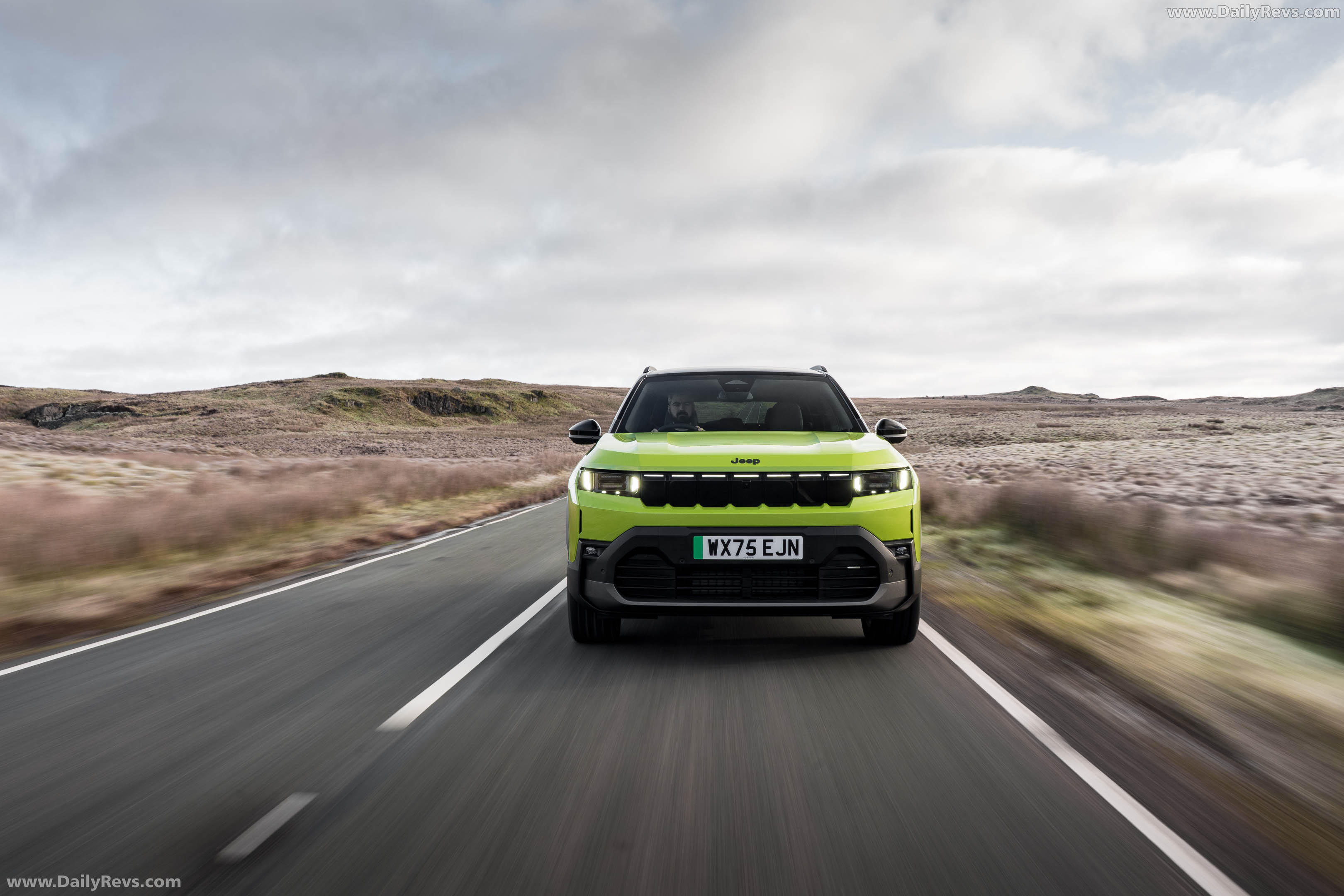 2026 Jeep Compass EV UK Version Front View