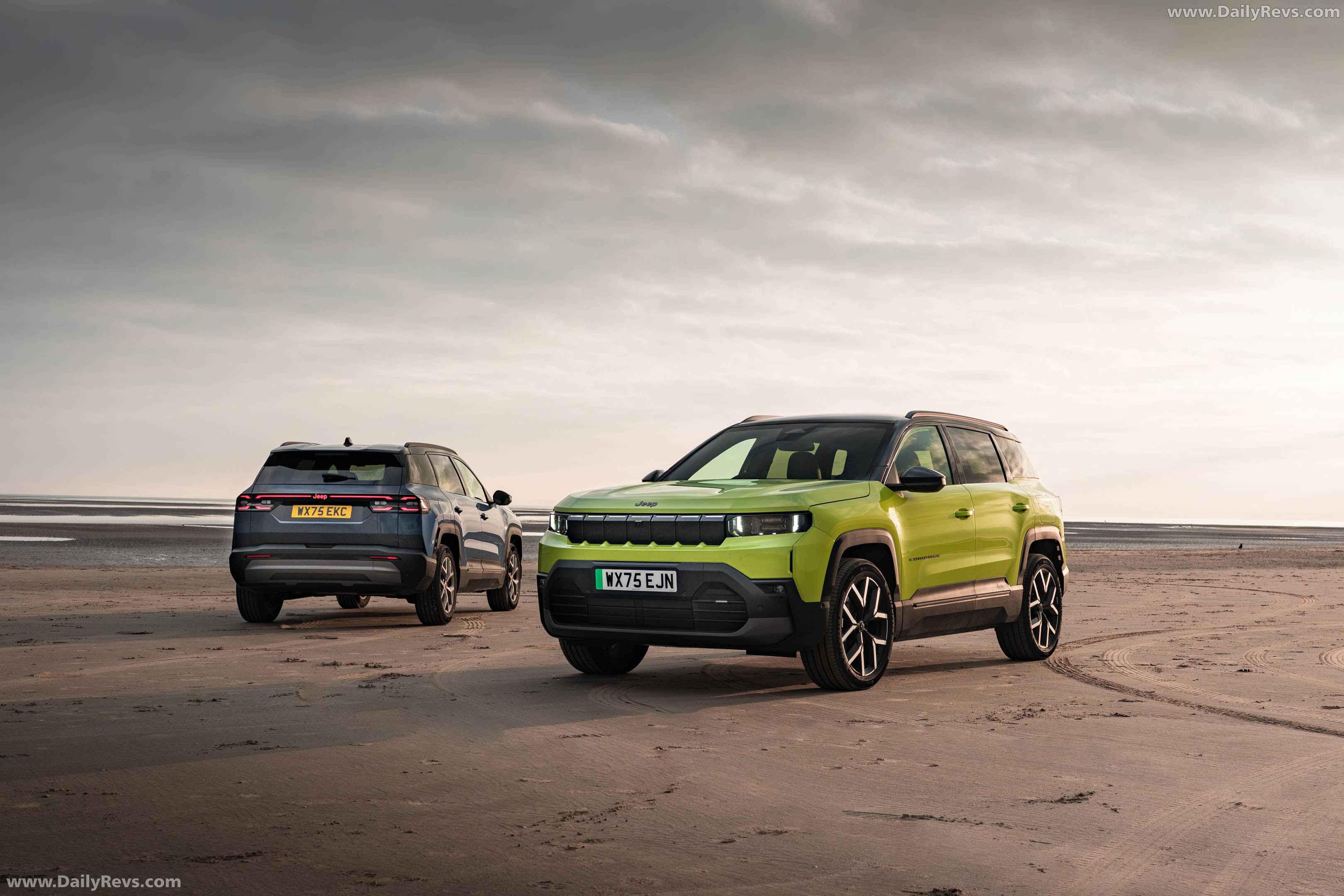 2026 Jeep Compass EV UK Version Front View