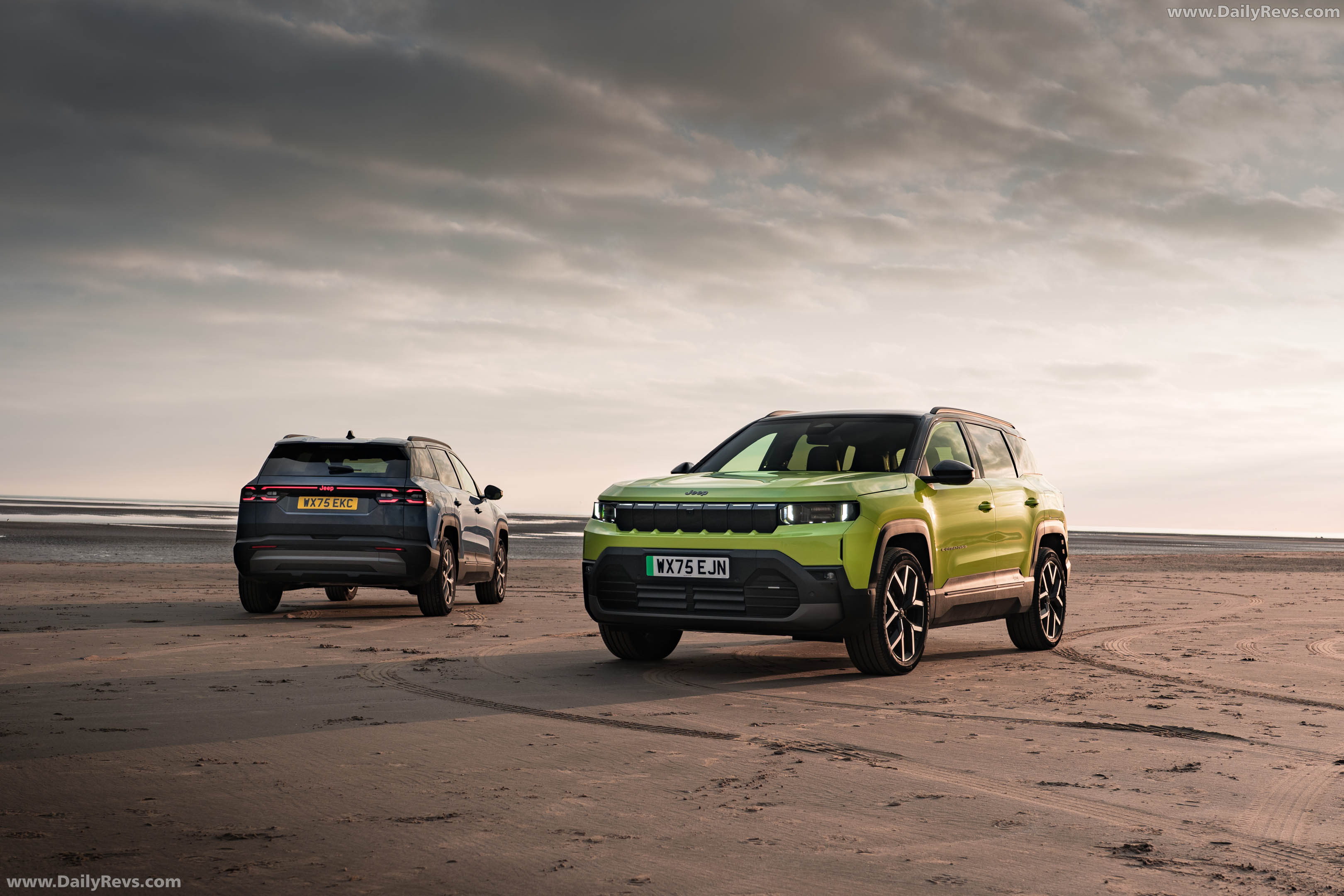 2026 Jeep Compass EV UK Version Front View