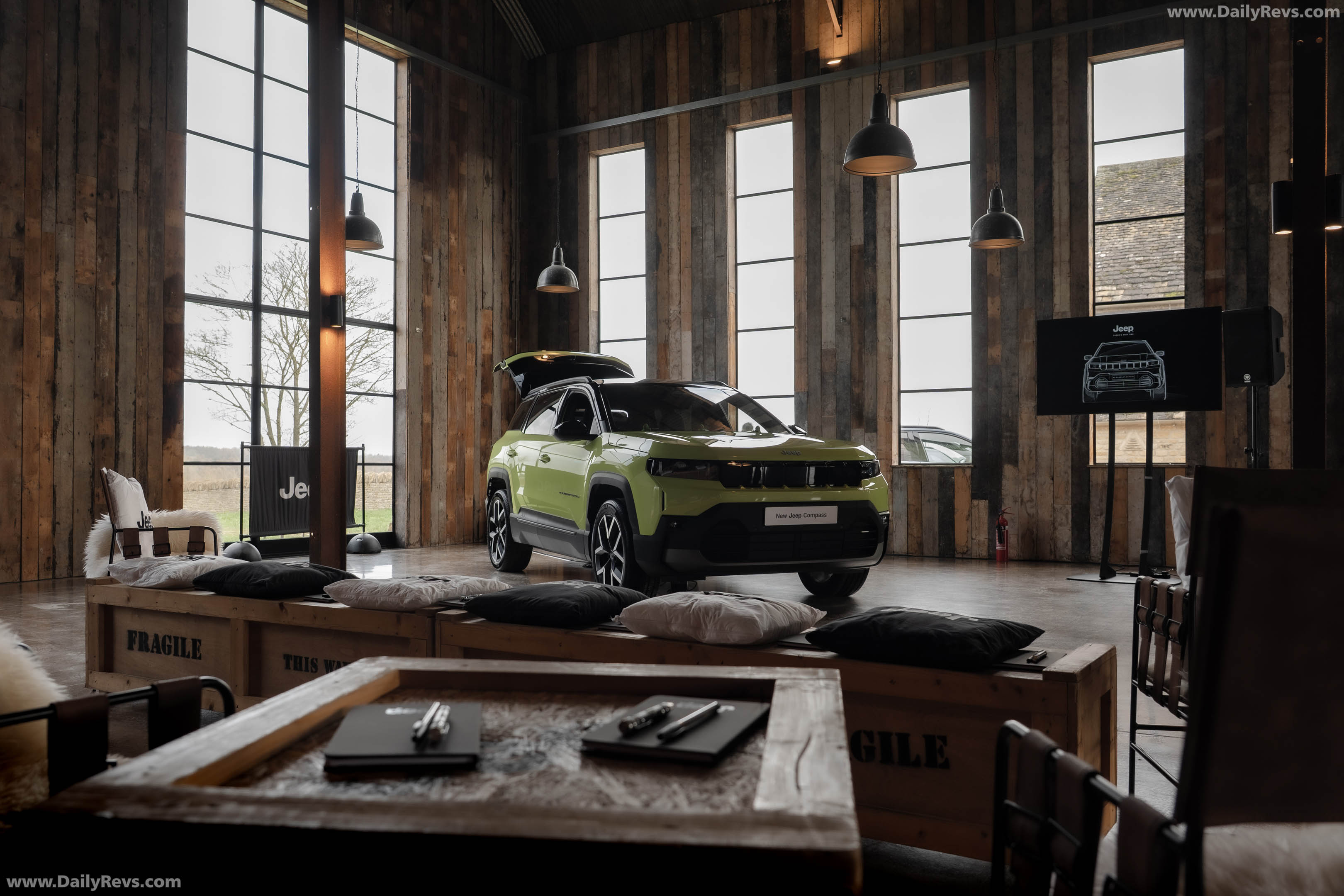 2026 Jeep Compass EV UK Version Front View