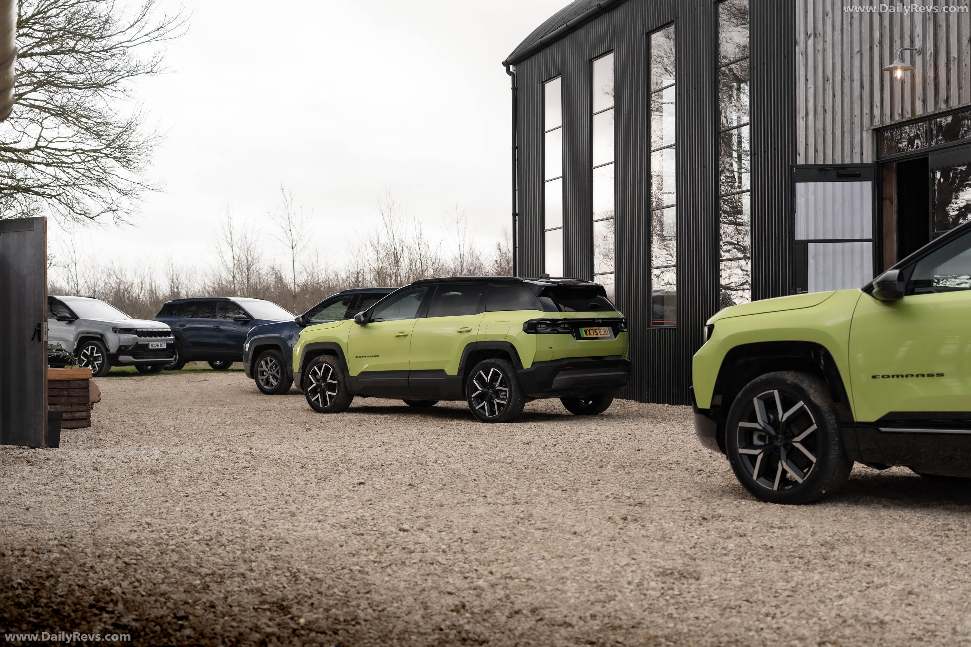 2026 Jeep Compass EV UK Version Rear View