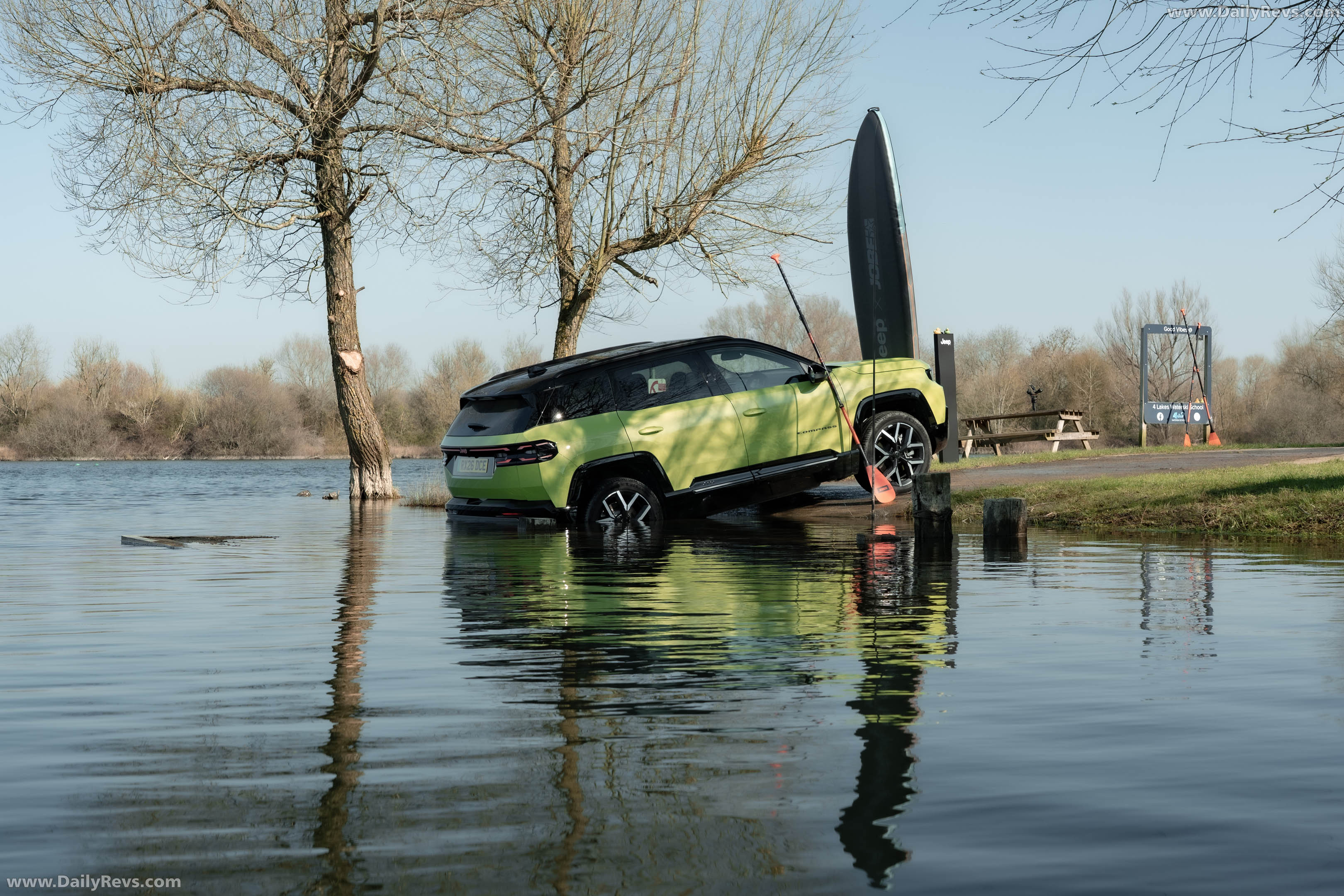 2026 Jeep Compass EV UK Version Rear View