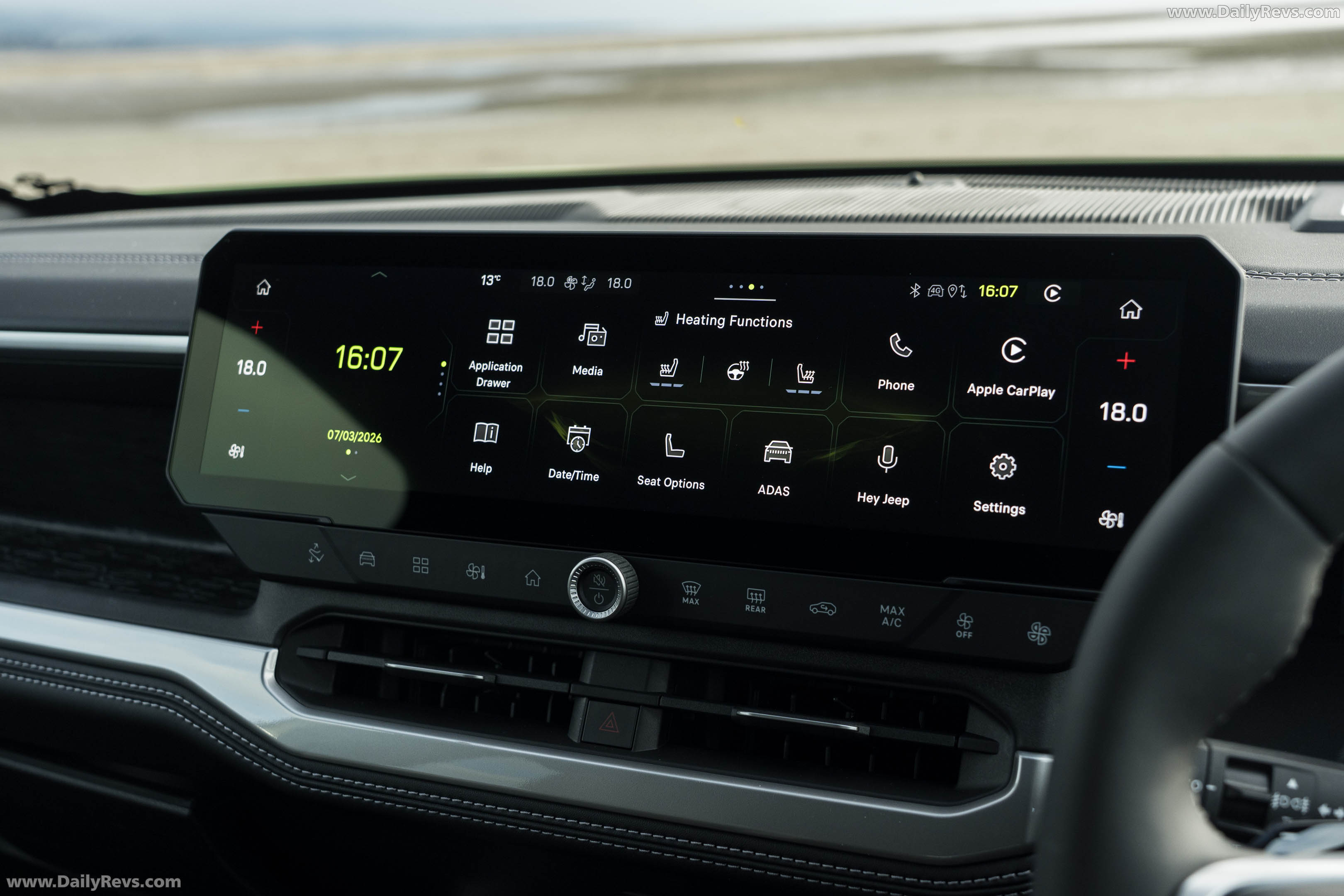 2026 Jeep Compass EV UK Version Interior
