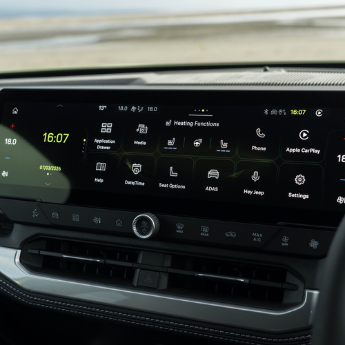 2026 Jeep Compass EV UK Version Interior