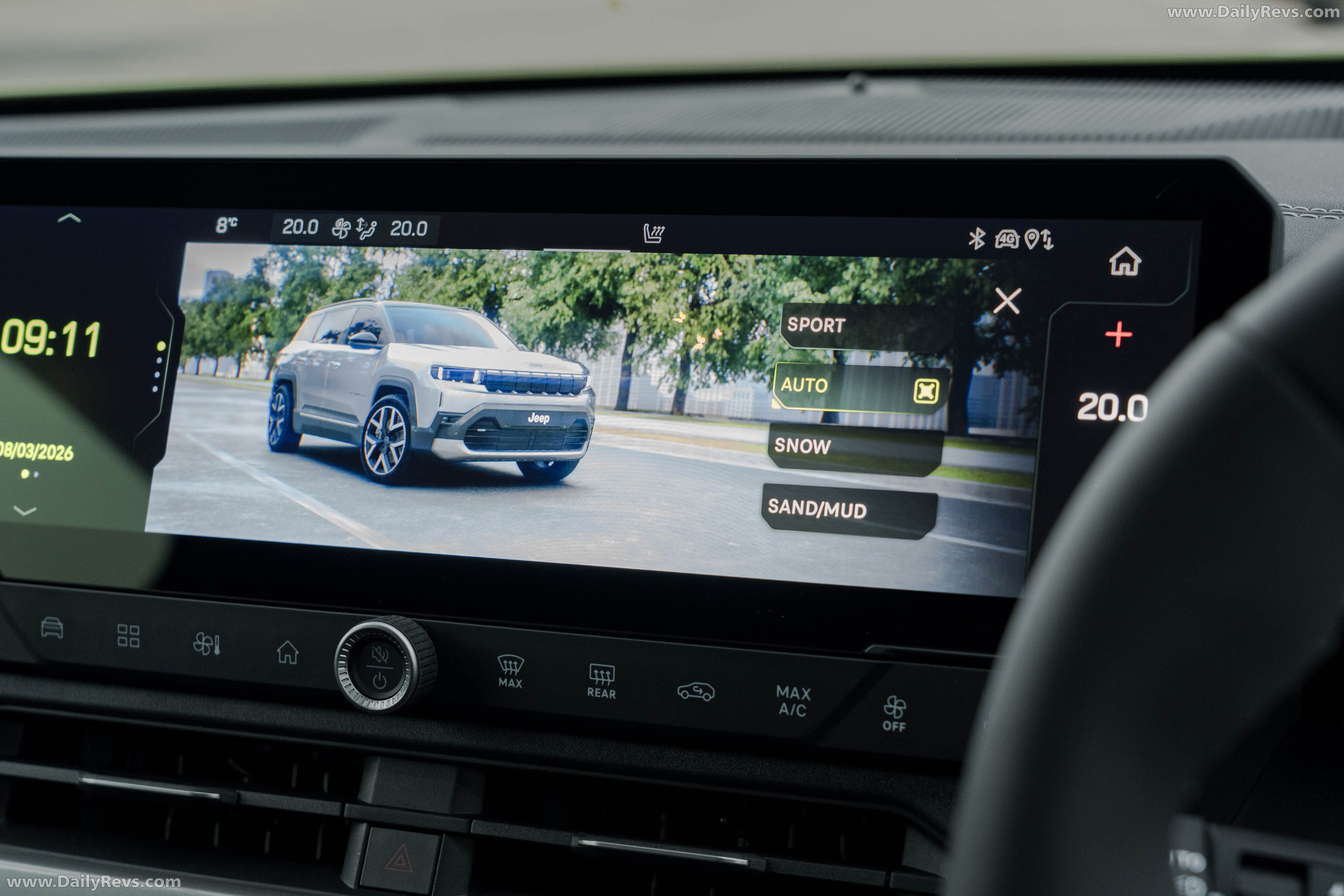 2026 Jeep Compass EV UK Version Interior