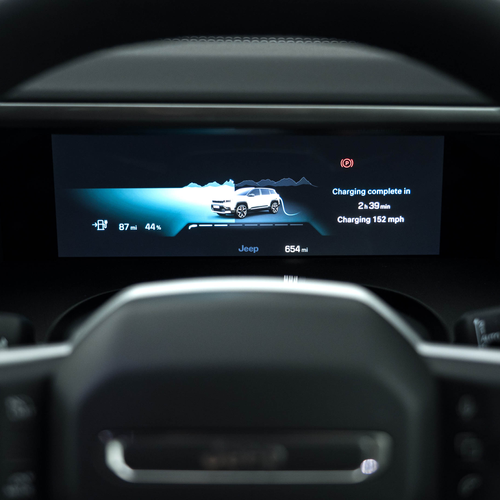 2026 Jeep Compass EV UK Version Interior