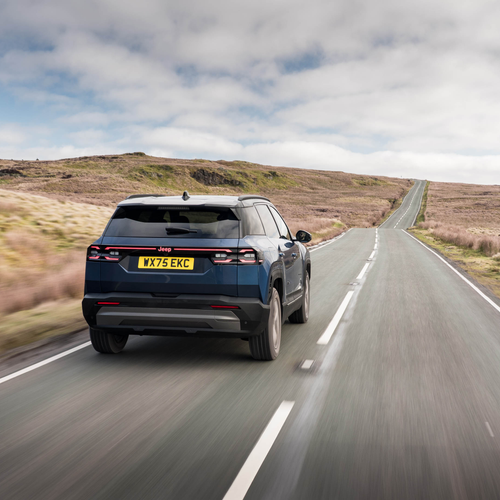 2026 Jeep Compass e-Hybrid UK Version Rear View