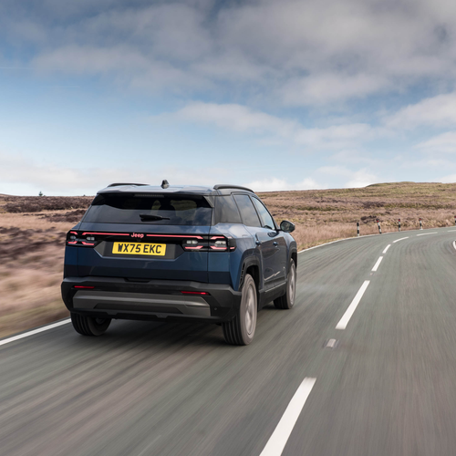 2026 Jeep Compass e-Hybrid UK Version Rear View