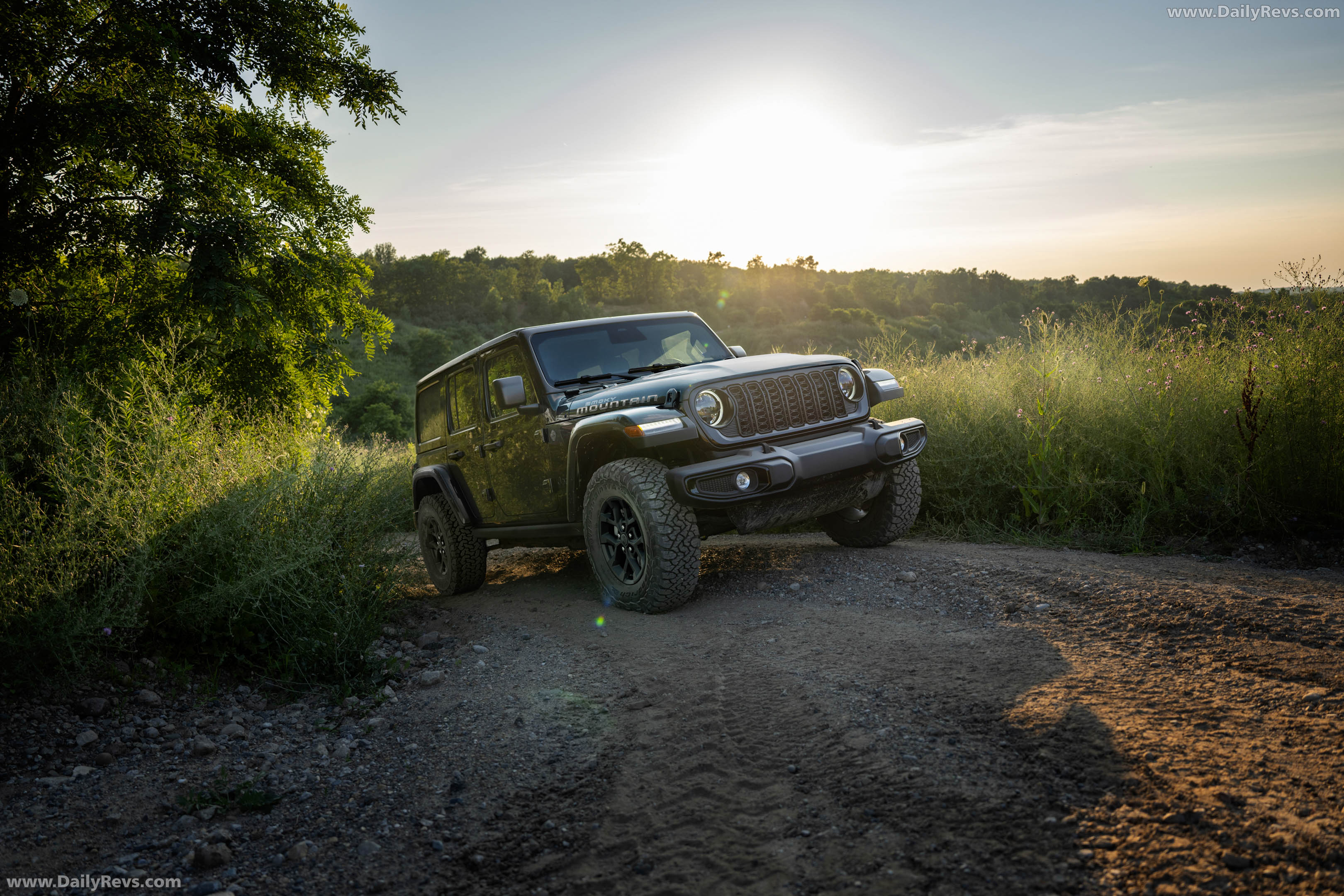 2027 Jeep Wrangler Smoky Mountain Front View