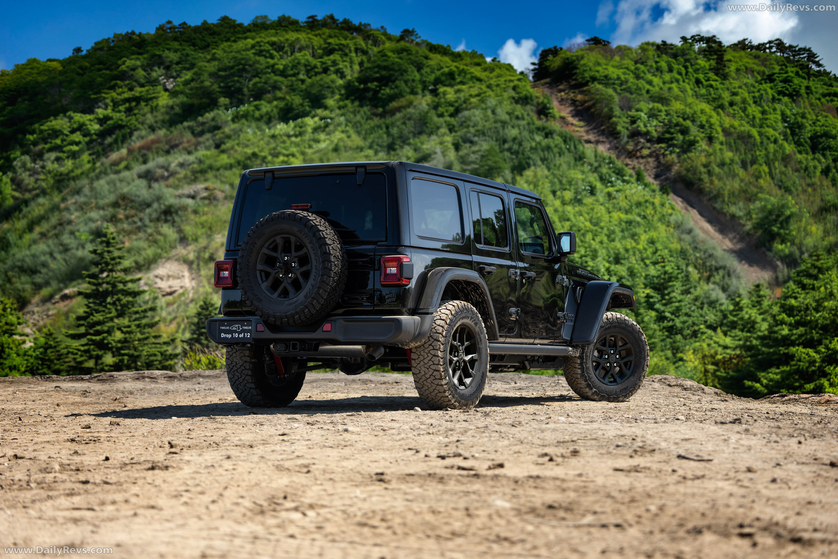 2027 Jeep Wrangler Smoky Mountain Rear View