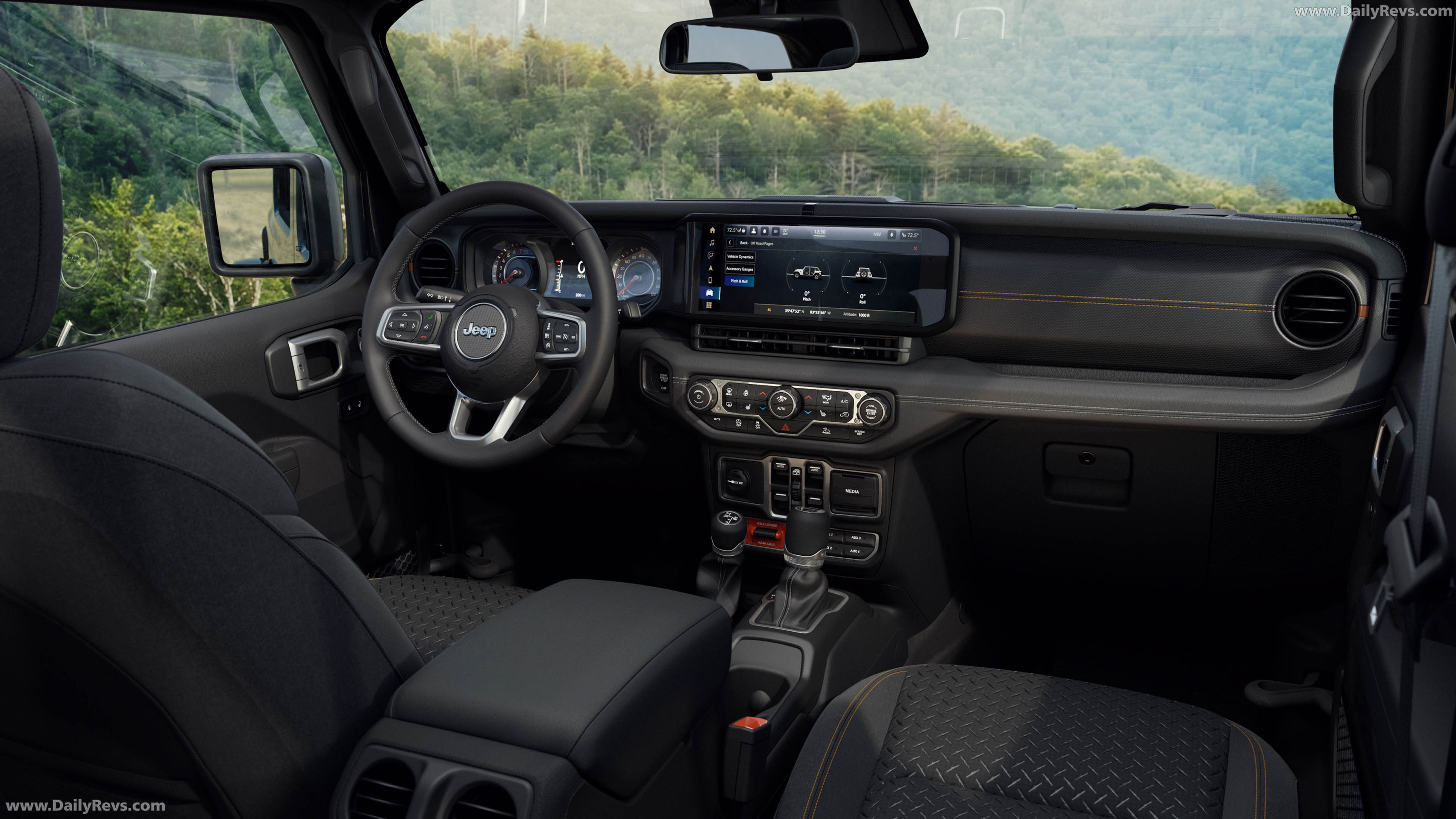 2027 Jeep Wrangler Smoky Mountain Interior