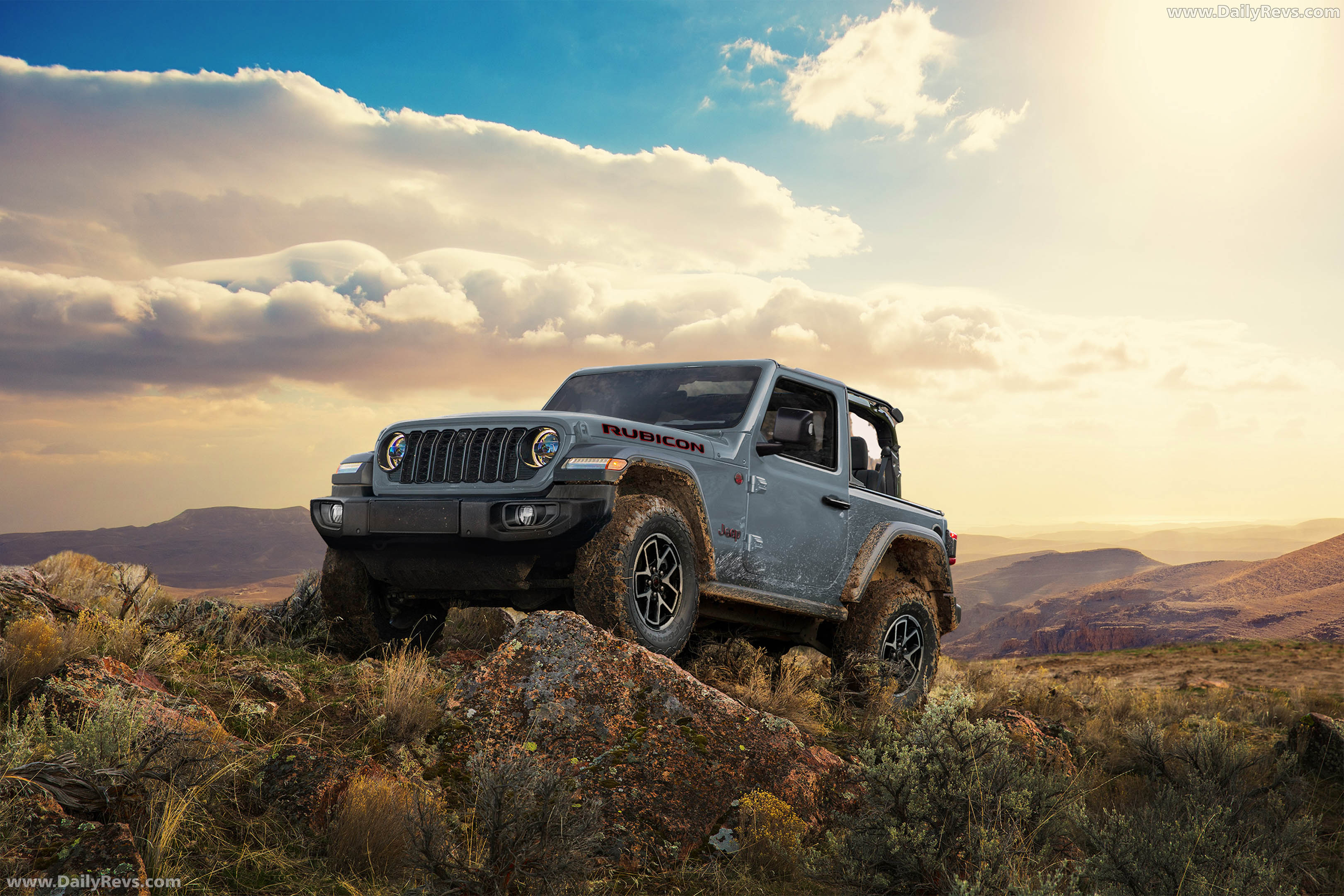 2027 Jeep Wrangler Rubicon 2 Door Final Edition Front View