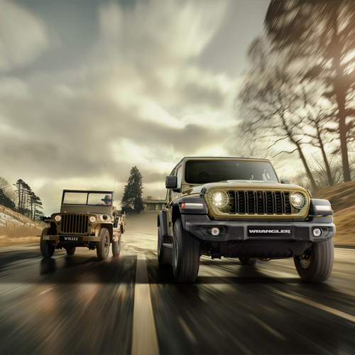 2027 Jeep Wrangler Rubicon 2 Door Final Edition Front View
