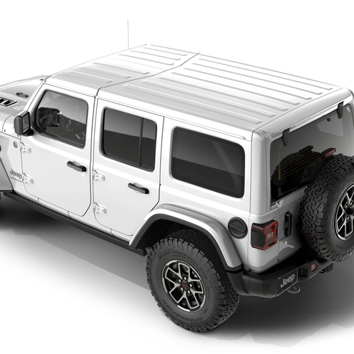 2027 Jeep Wrangler Rubicon 2 Door Final Edition Rear View