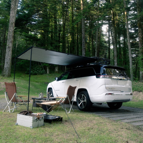 2027 Jeep Commander Overland Field Style Edition Rear View