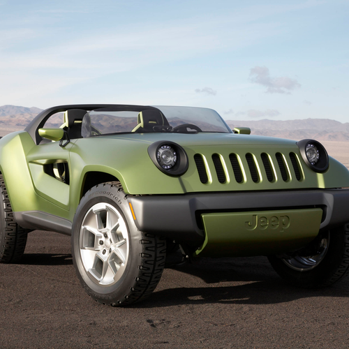 2008 Jeep Renegade Concept Front View