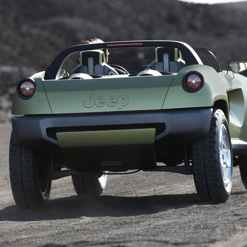 2008 Jeep Renegade Concept Rear View