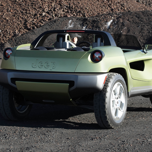 2008 Jeep Renegade Concept Rear View