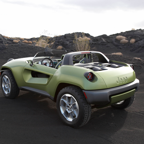 2008 Jeep Renegade Concept Rear View