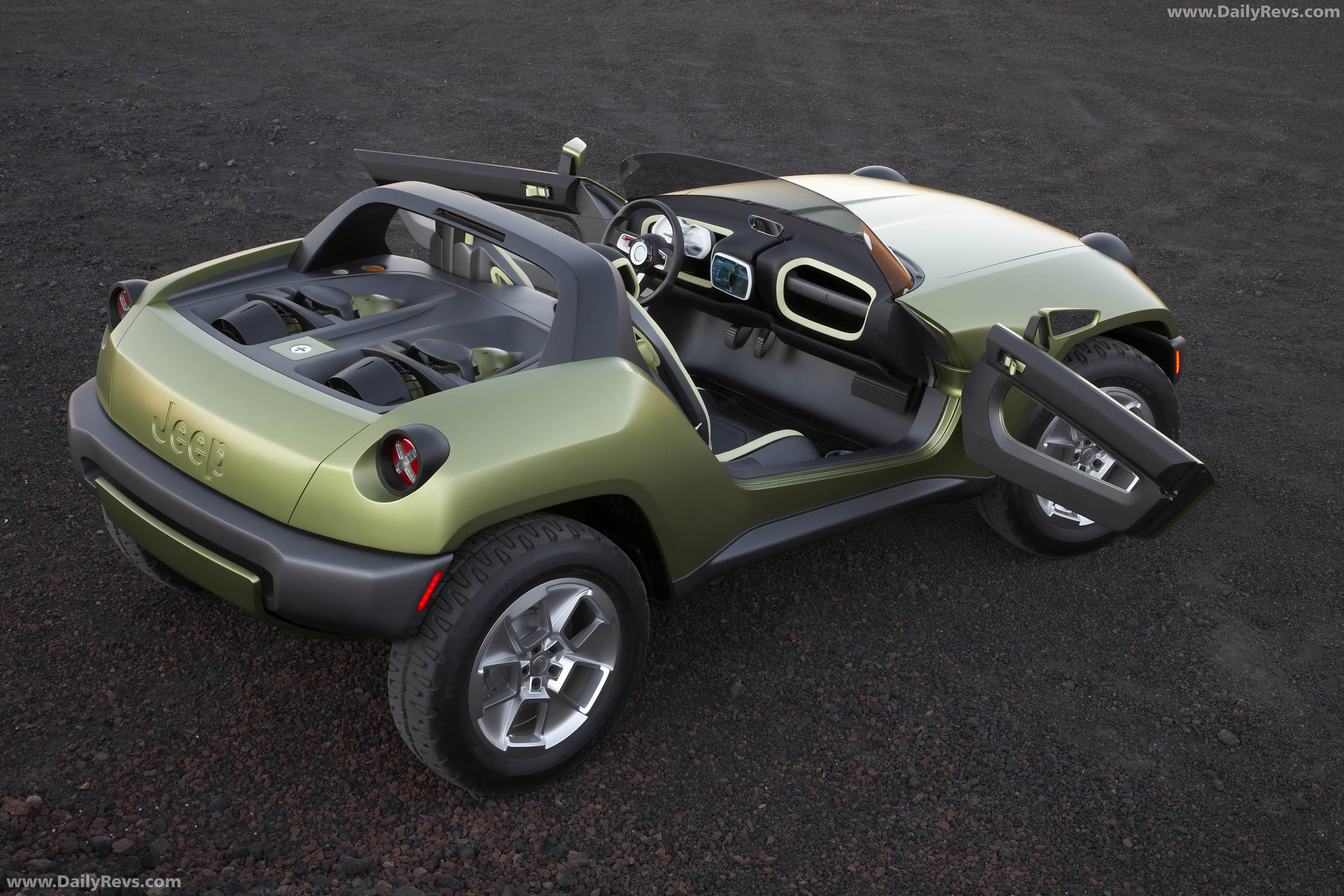 2008 Jeep Renegade Concept Rear View