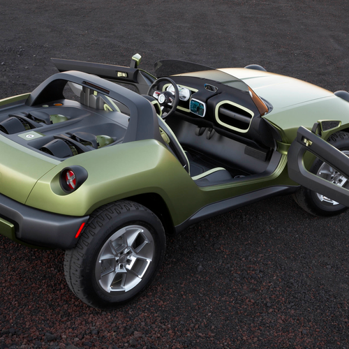 2008 Jeep Renegade Concept Rear View