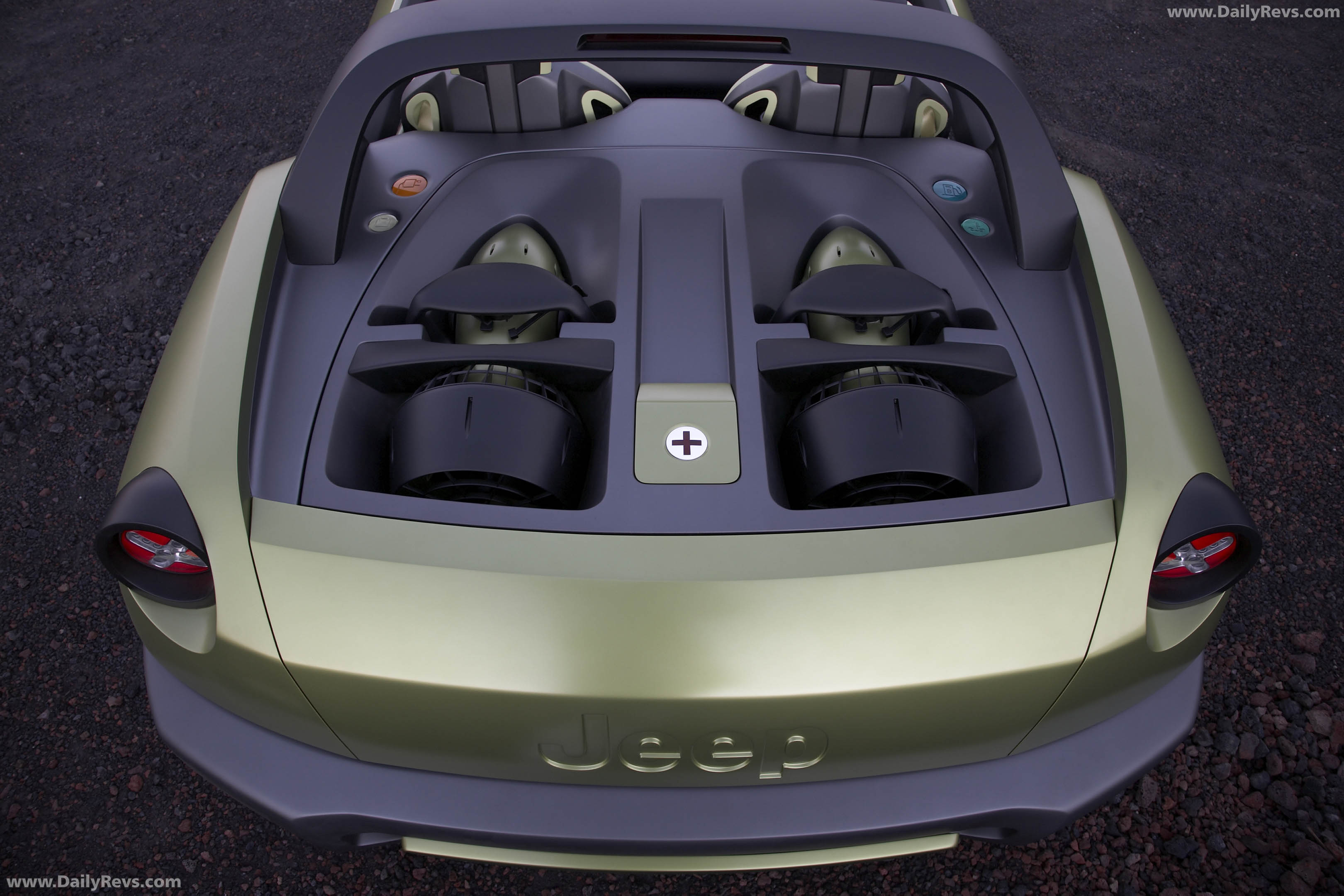 2008 Jeep Renegade Concept Rear View