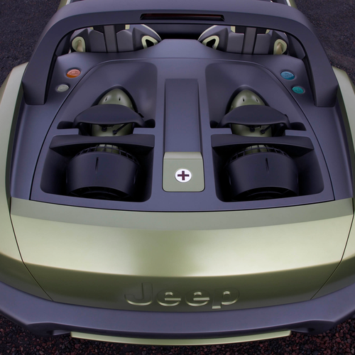2008 Jeep Renegade Concept Rear View