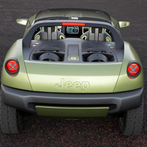 2008 Jeep Renegade Concept Rear View