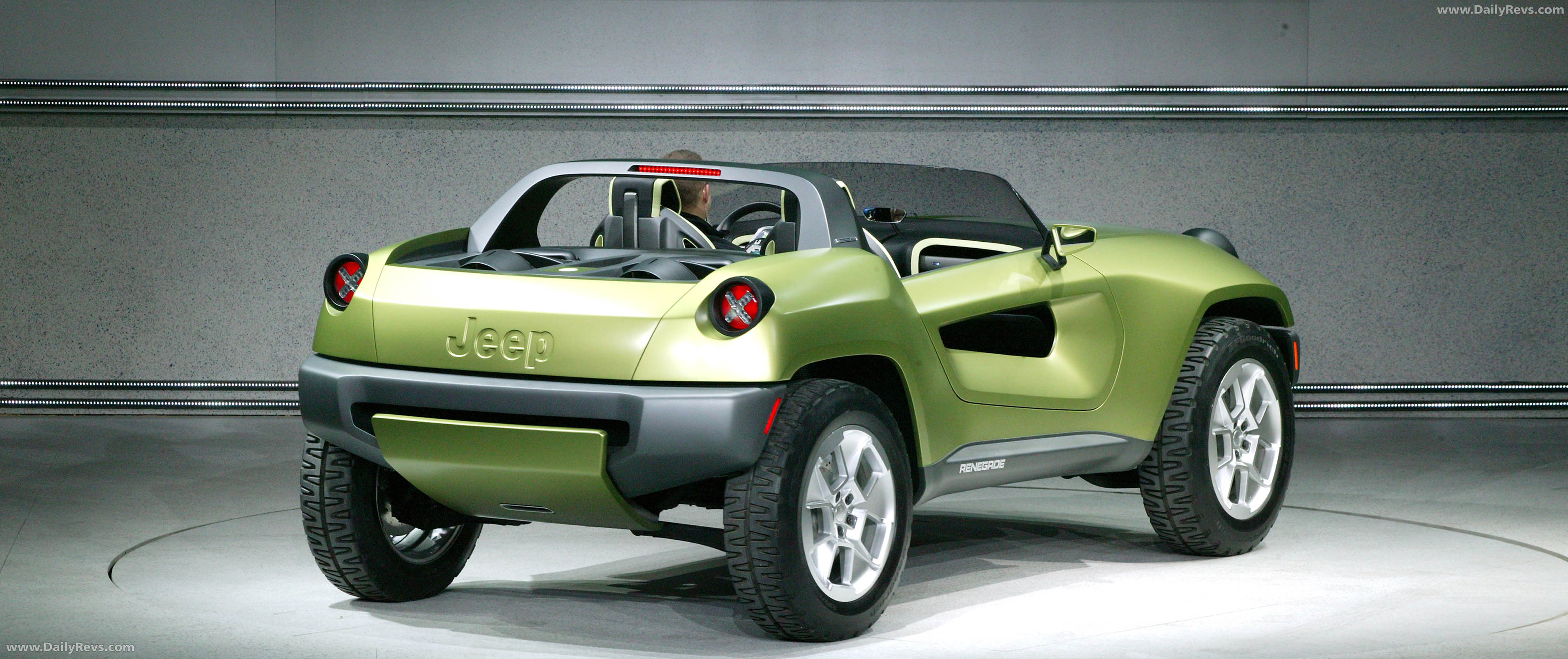 2008 Jeep Renegade Concept Rear View