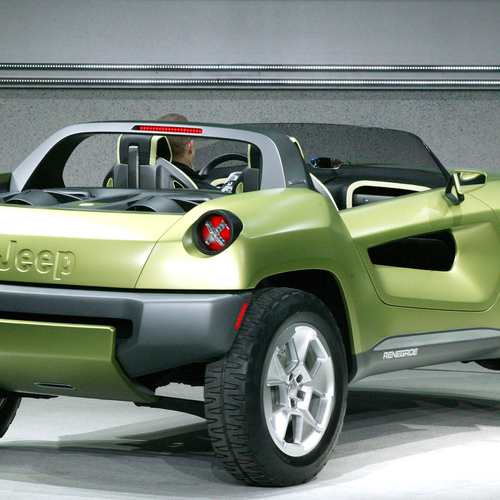 2008 Jeep Renegade Concept Rear View