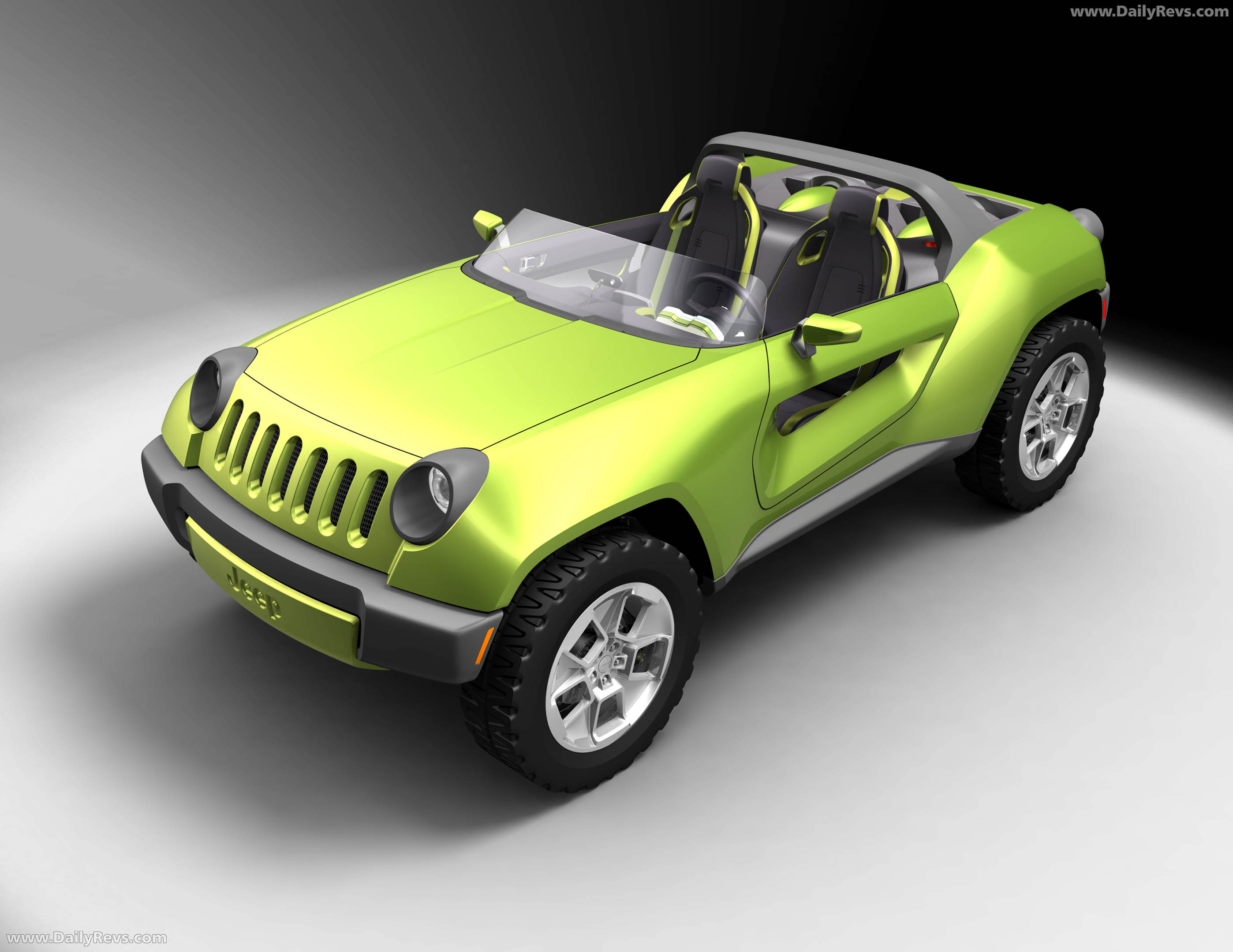 2008 Jeep Renegade Concept Sketches