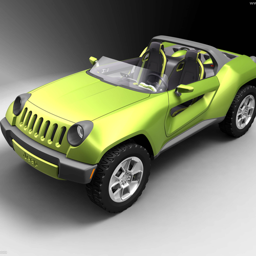 2008 Jeep Renegade Concept Sketches