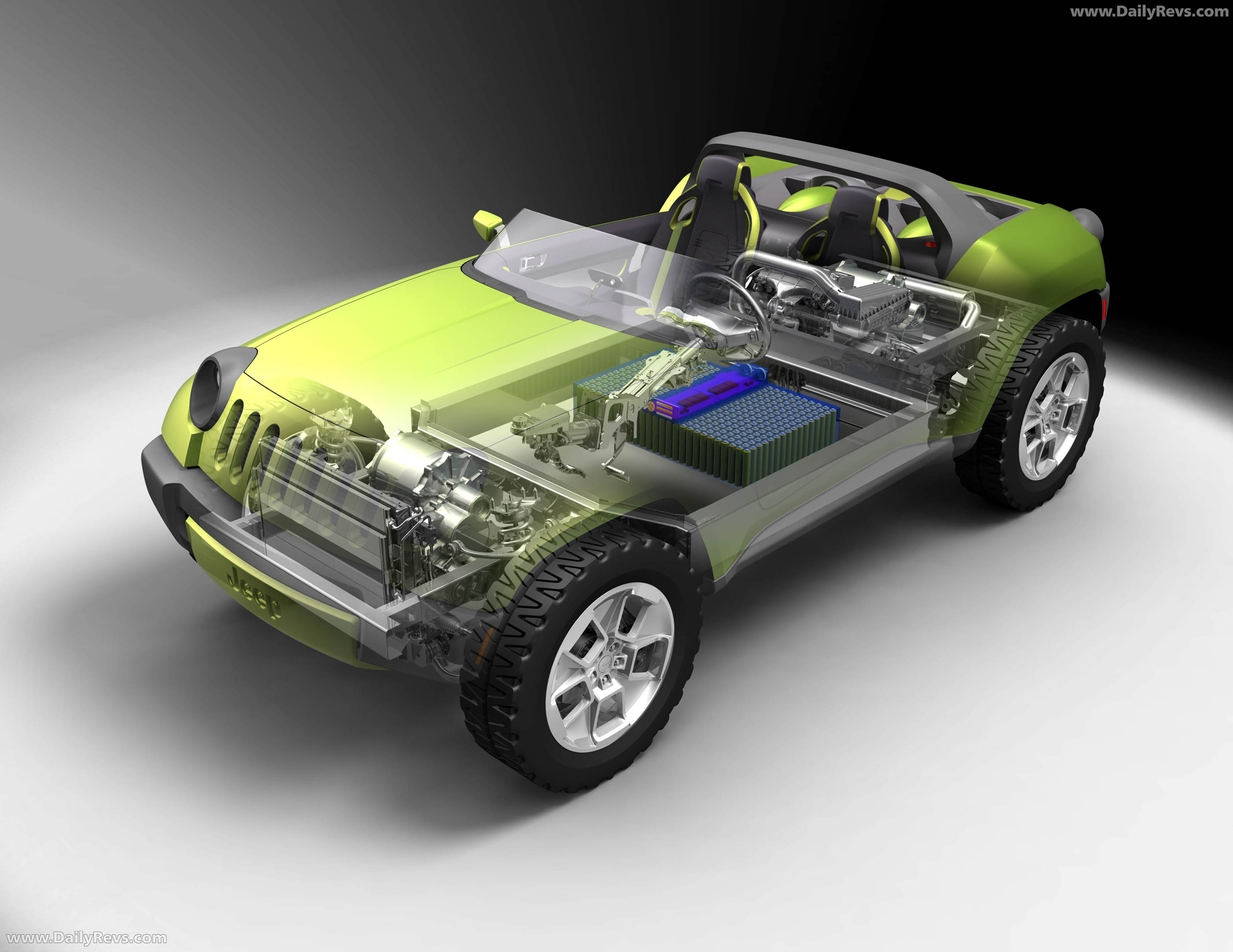2008 Jeep Renegade Concept Engine