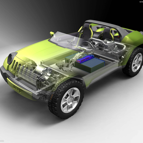 2008 Jeep Renegade Concept Engine