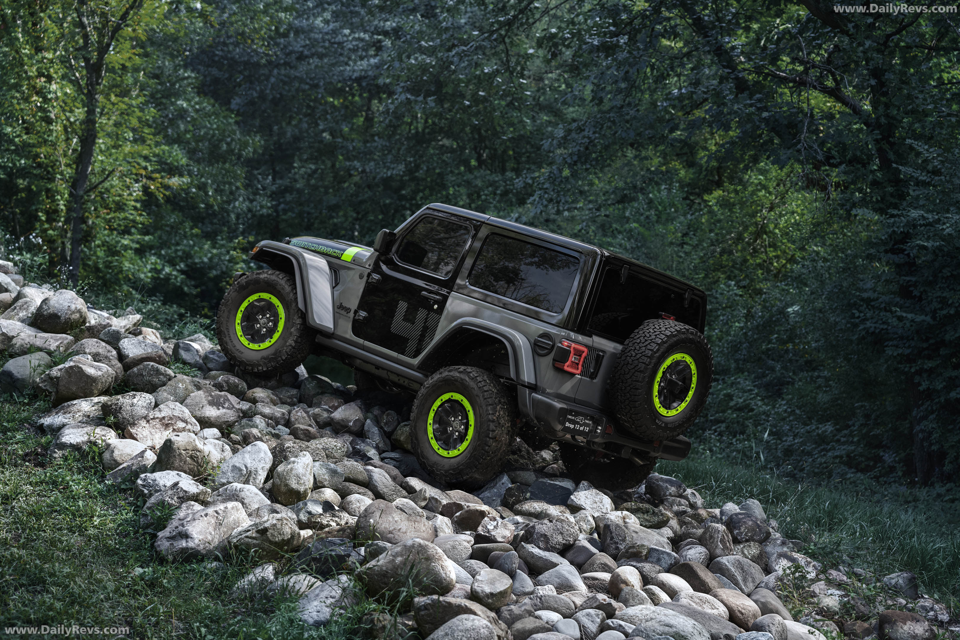 2027 Jeep Wrangler Switchback Rear View