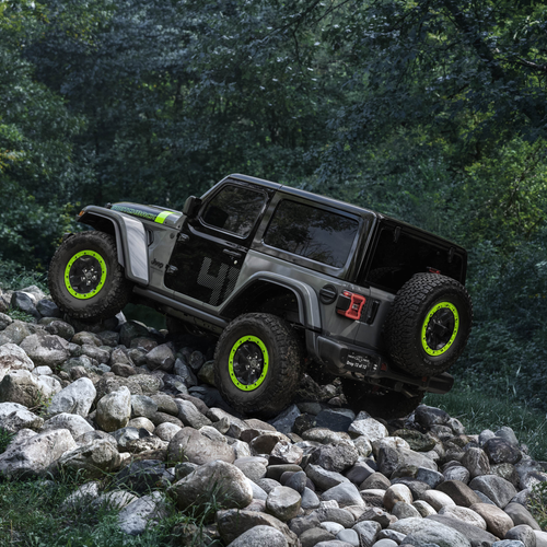 2027 Jeep Wrangler Switchback Rear View
