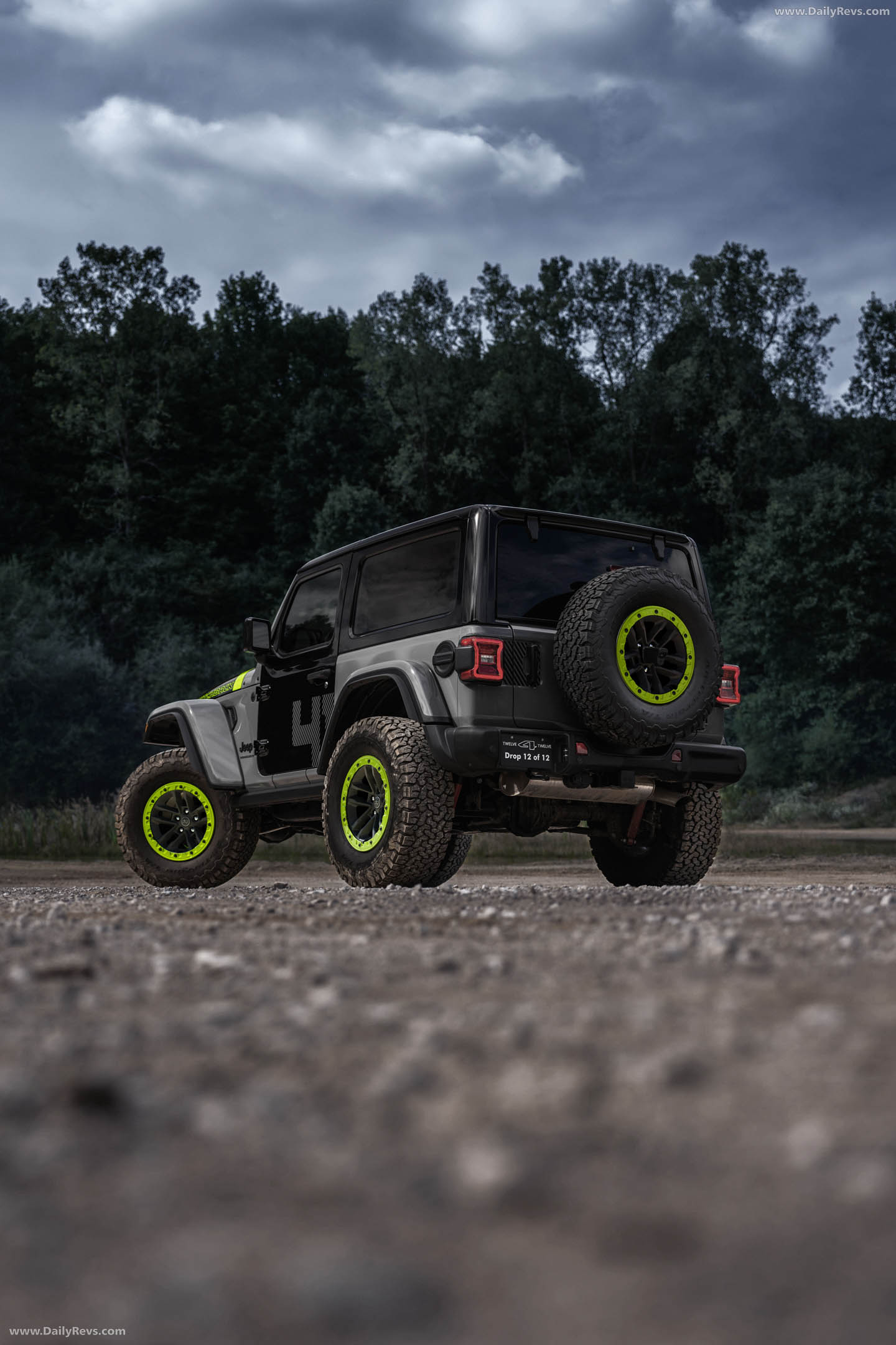 2027 Jeep Wrangler Switchback Rear View