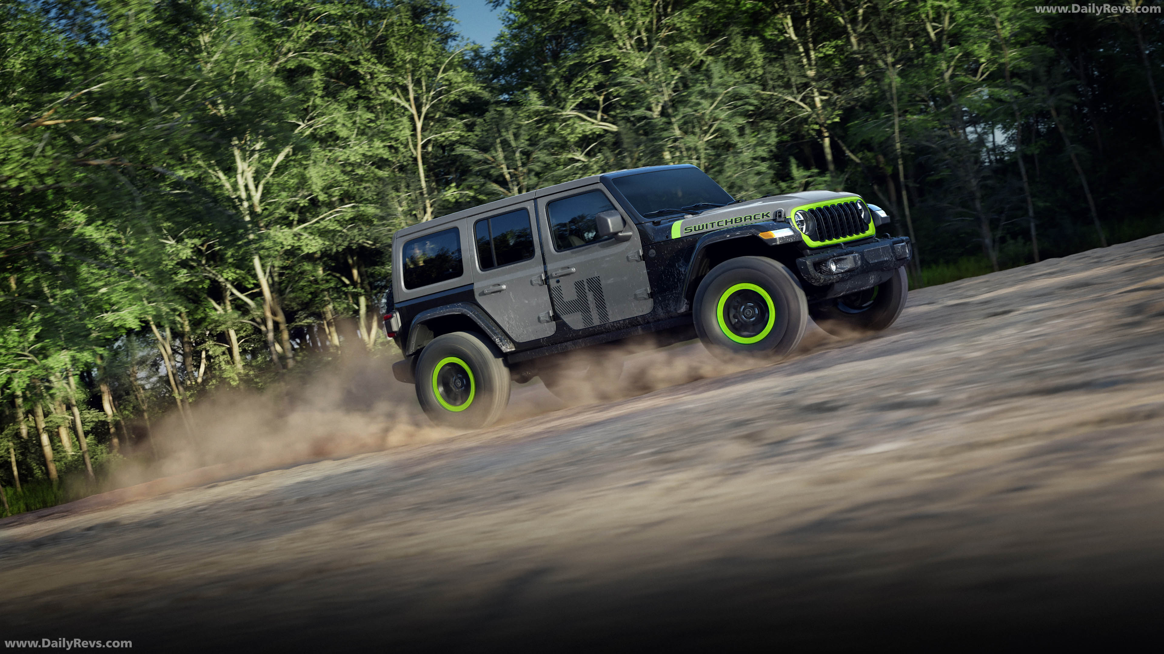 2027 Jeep Wrangler Switchback Side View