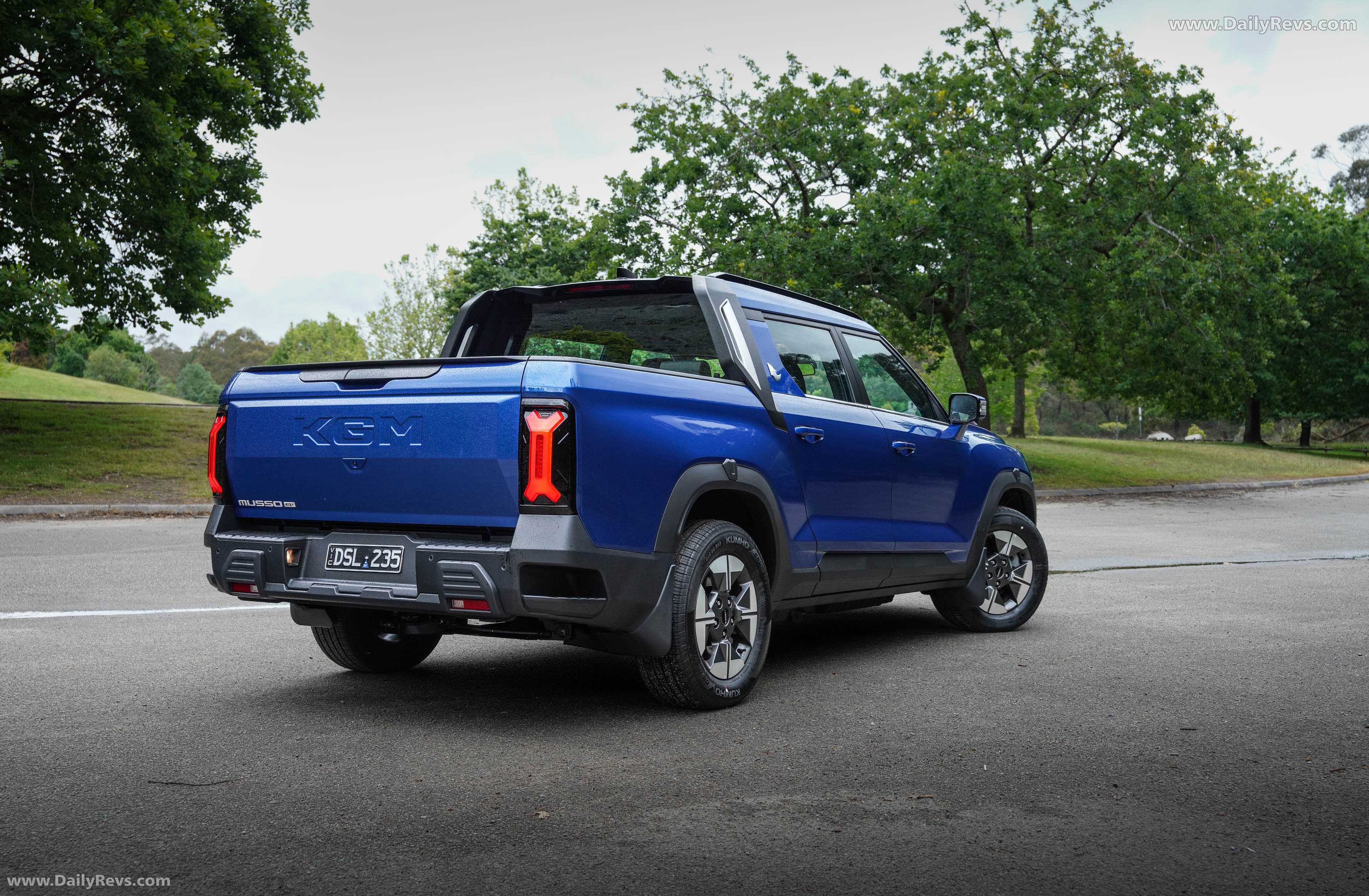 2026 KGM Motors Musso EV Rear View