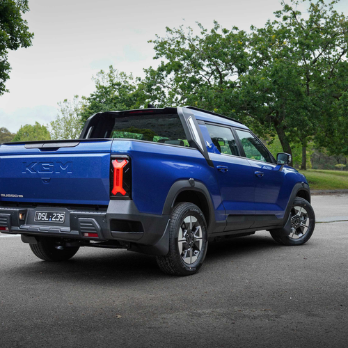 2026 KGM Motors Musso EV Rear View